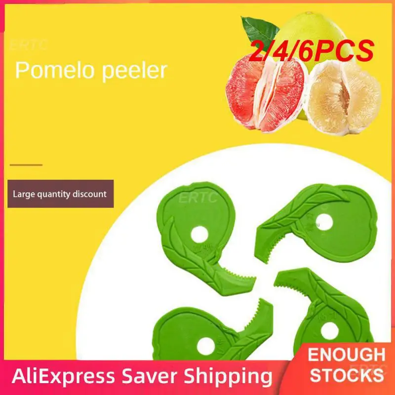 2/4/6PCS Multifunctional Orange Peeling Knife Peeler Kitchen Household Accessories Vegetable And Fruit Tools Pomelo Opener