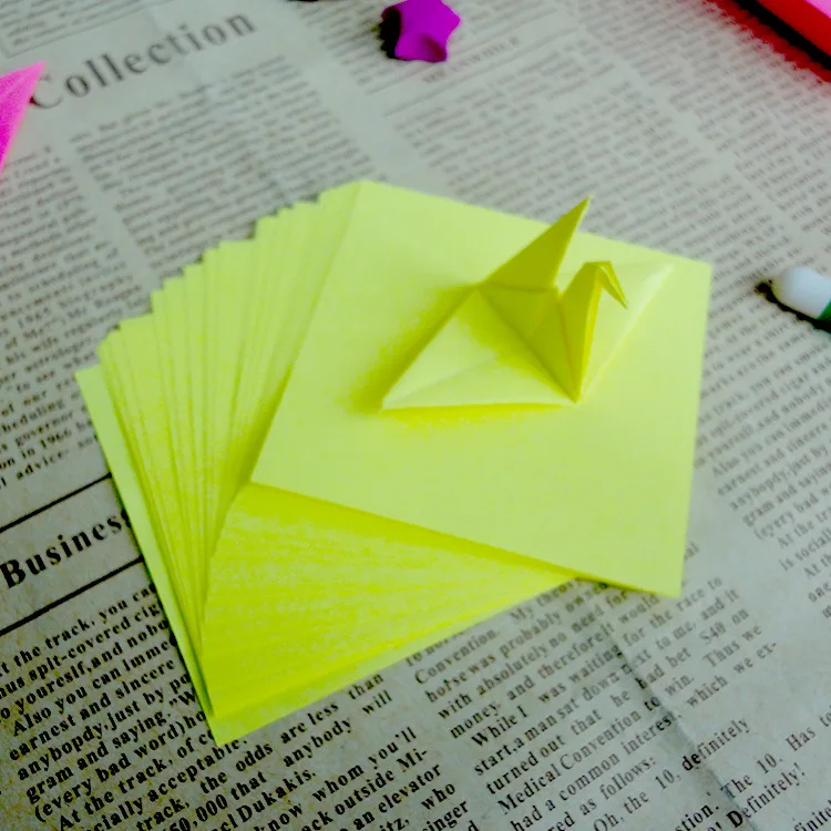 Carta Per Origami 180 Fogli - 20 Colori Vivaci A4, 80 Gsm, Fronte-Retro Per Lavoretti - Foto 5