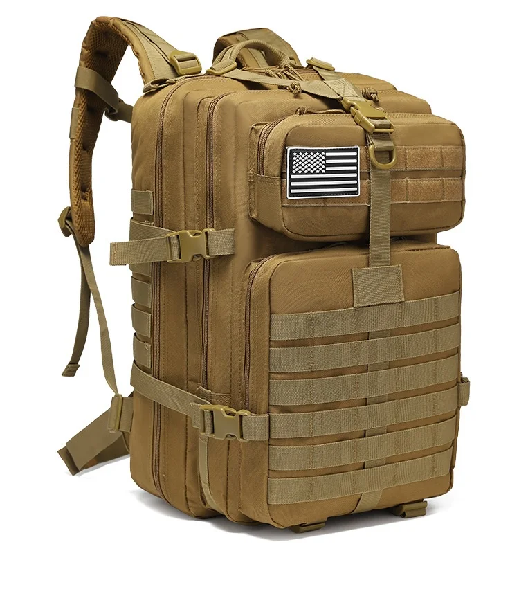 45L Taktischer Rucksack Taktischer Angriffsrucksack 3-Tage-Notfallrucksack Wander- und Trekkingrucksack – Detail 8