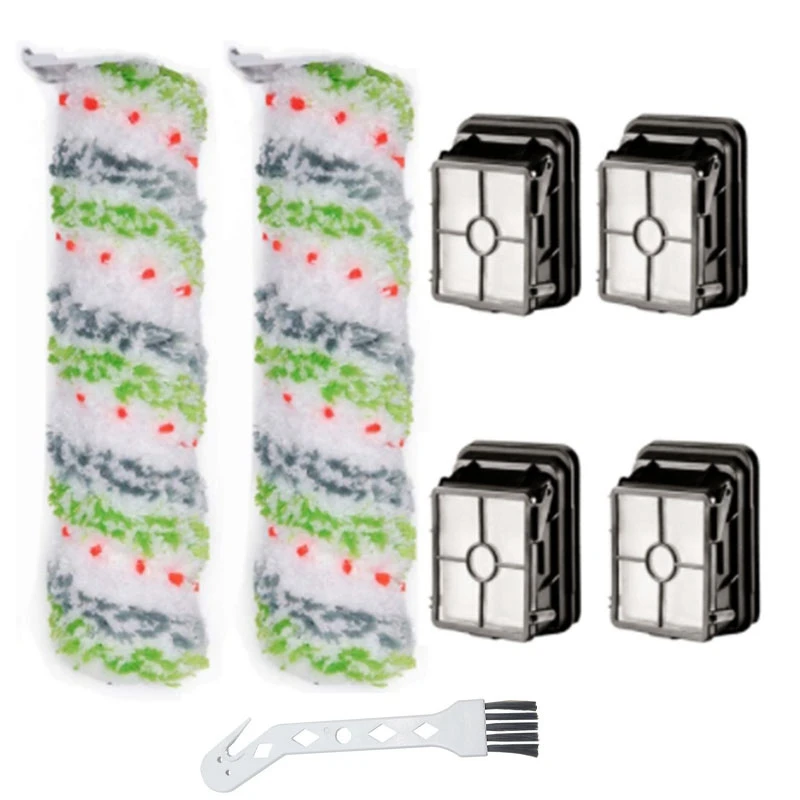 Filtro A Rullo A Spazzola Per Bissell Crosswave Cordless 2554A 2590 Wet Dry Vac Aspirapolvere Pet Brush Filter Parts
