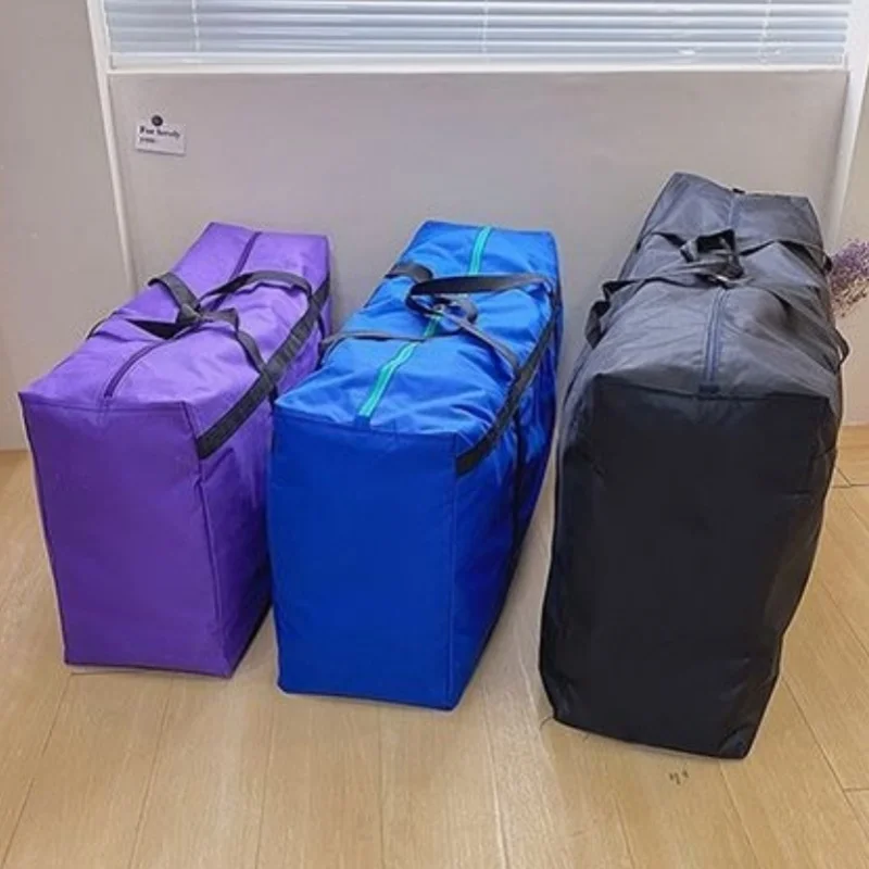 Large Capacity Quilt Storage Bag Dustproof Travel Tote Bag Foldable Handheld Luggage Washable Portable Clothing Storage storage bag travel bags clothes storage bags canvas tote bag