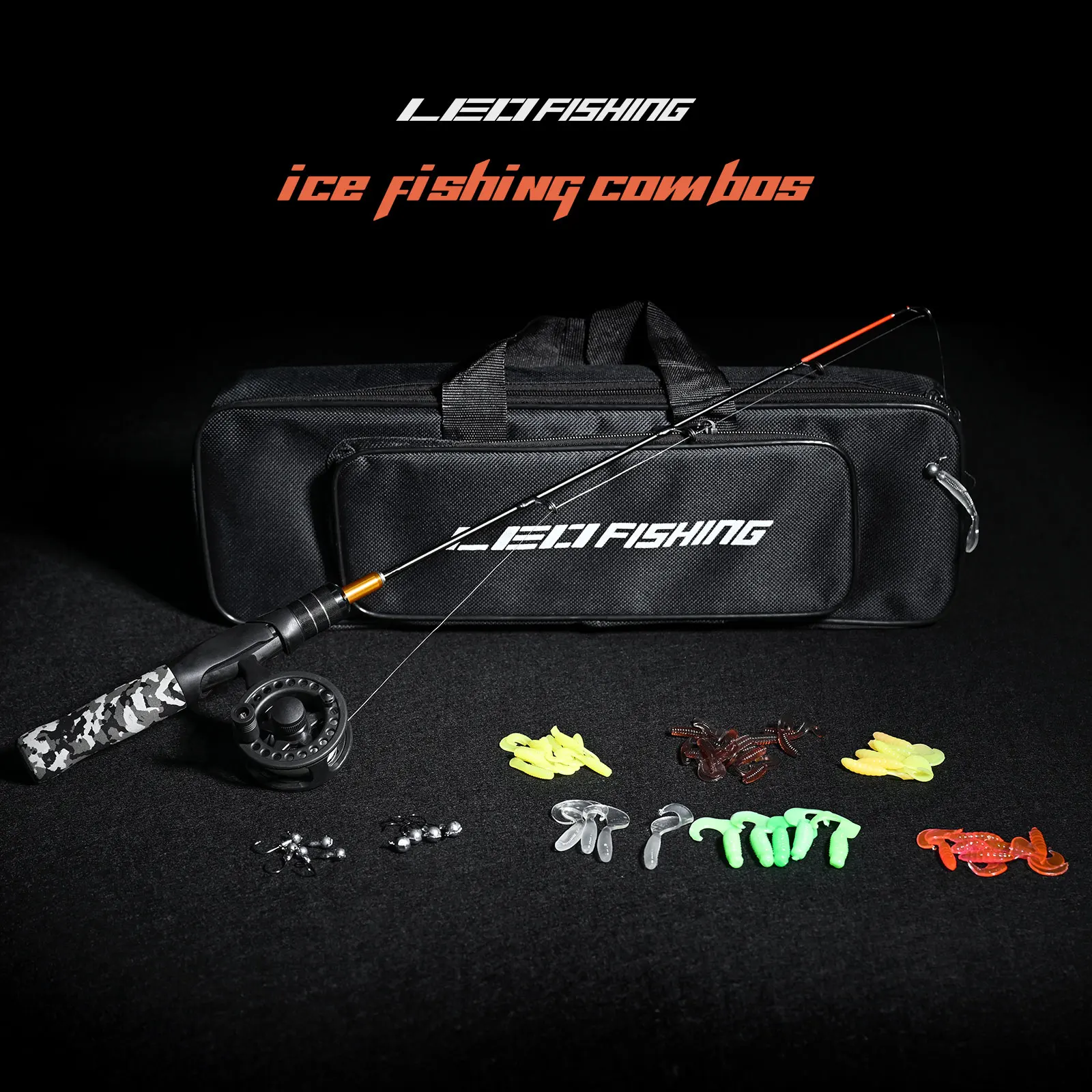 Jig Fishing Rod Reel Combo Set, Fishing Reel Complete Kit