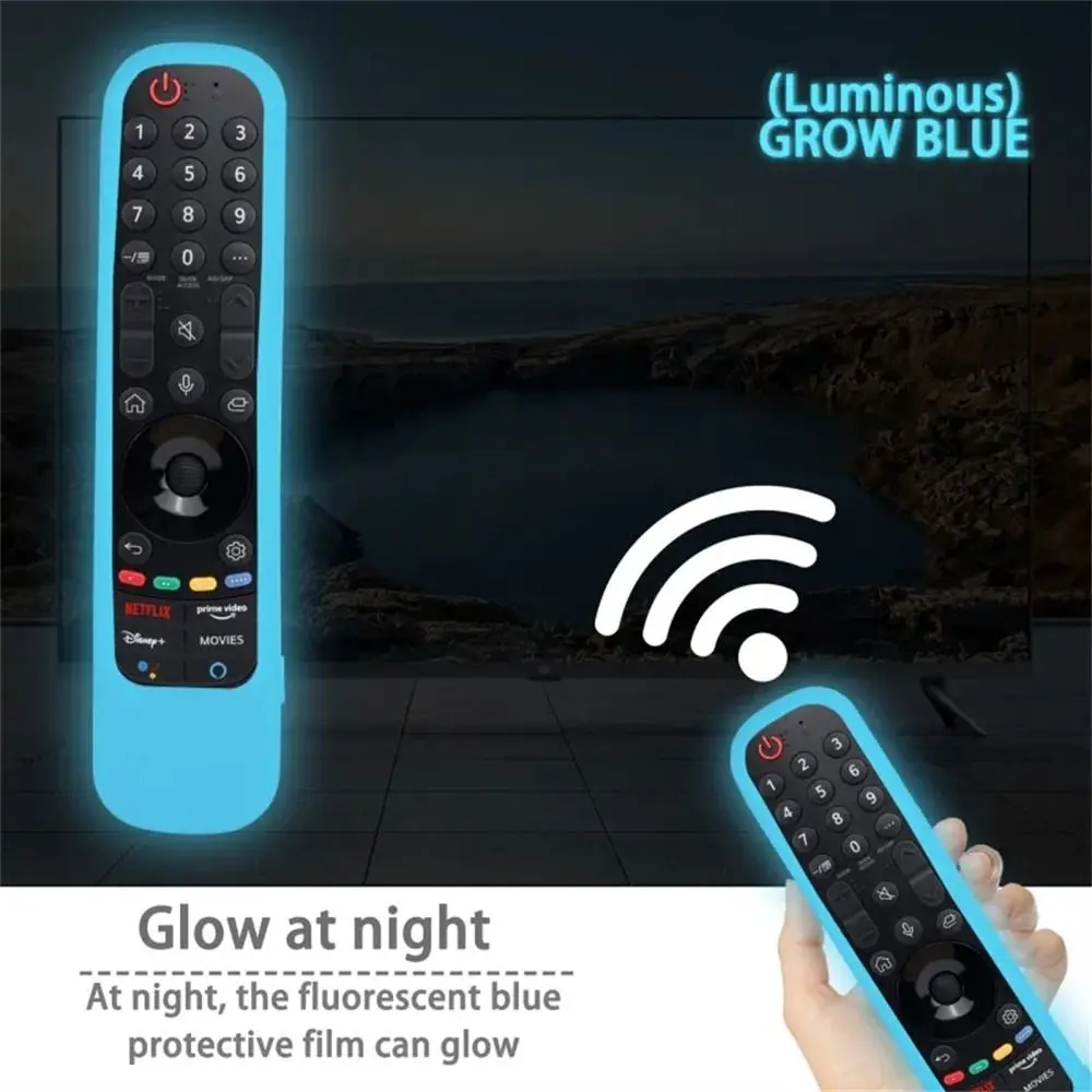Soft Silicone Case Cover for LG TV Magic Remote Control