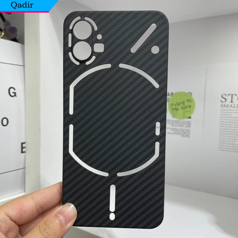 

QADIR Real Carbon Fiber Protective Case for Nothing phone2 Ultra-Thin High-end Business Aramid Fiber Cover for Nothing phone2