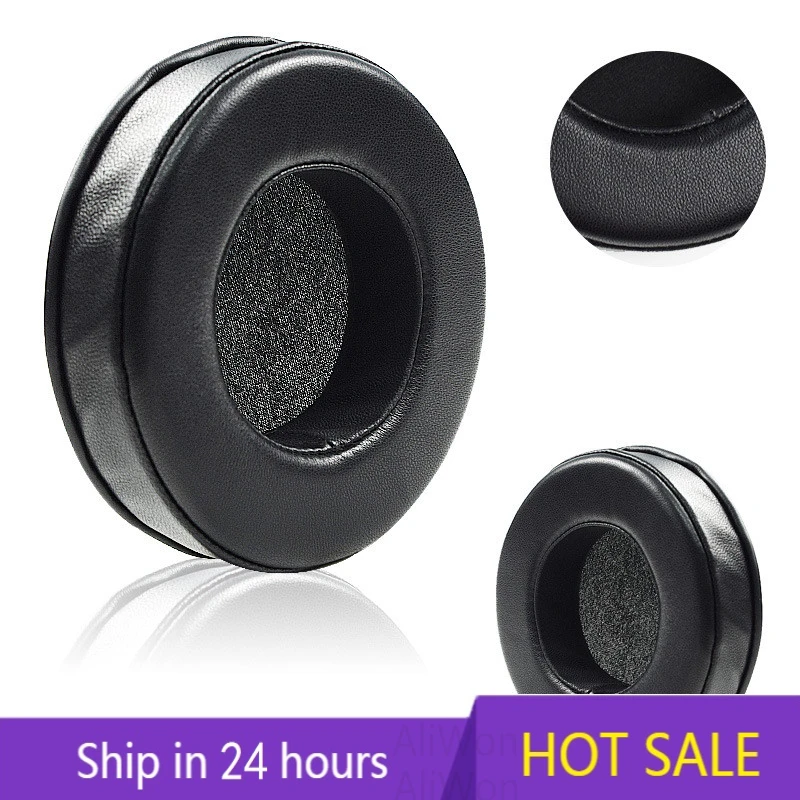 

Round Real Sheepskin Ear pads 80MM 85MM 90MM 95MM 100MM 105MM 110MM For Headphones Gamer Soft Memory Foam Earpads universal Cove