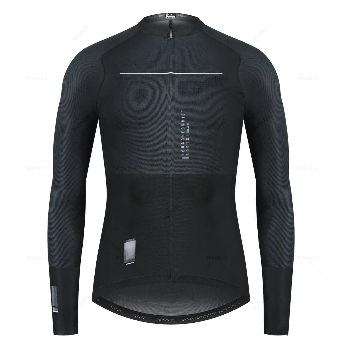 thumbnail image 1 of Nueva camiseta de ciclismo para hombre, camiseta de carreras para primavera y otoño, camisetas de manga larga para bicicleta de montaña, camisetas de secado rápido para ciclismo, 1 of 5