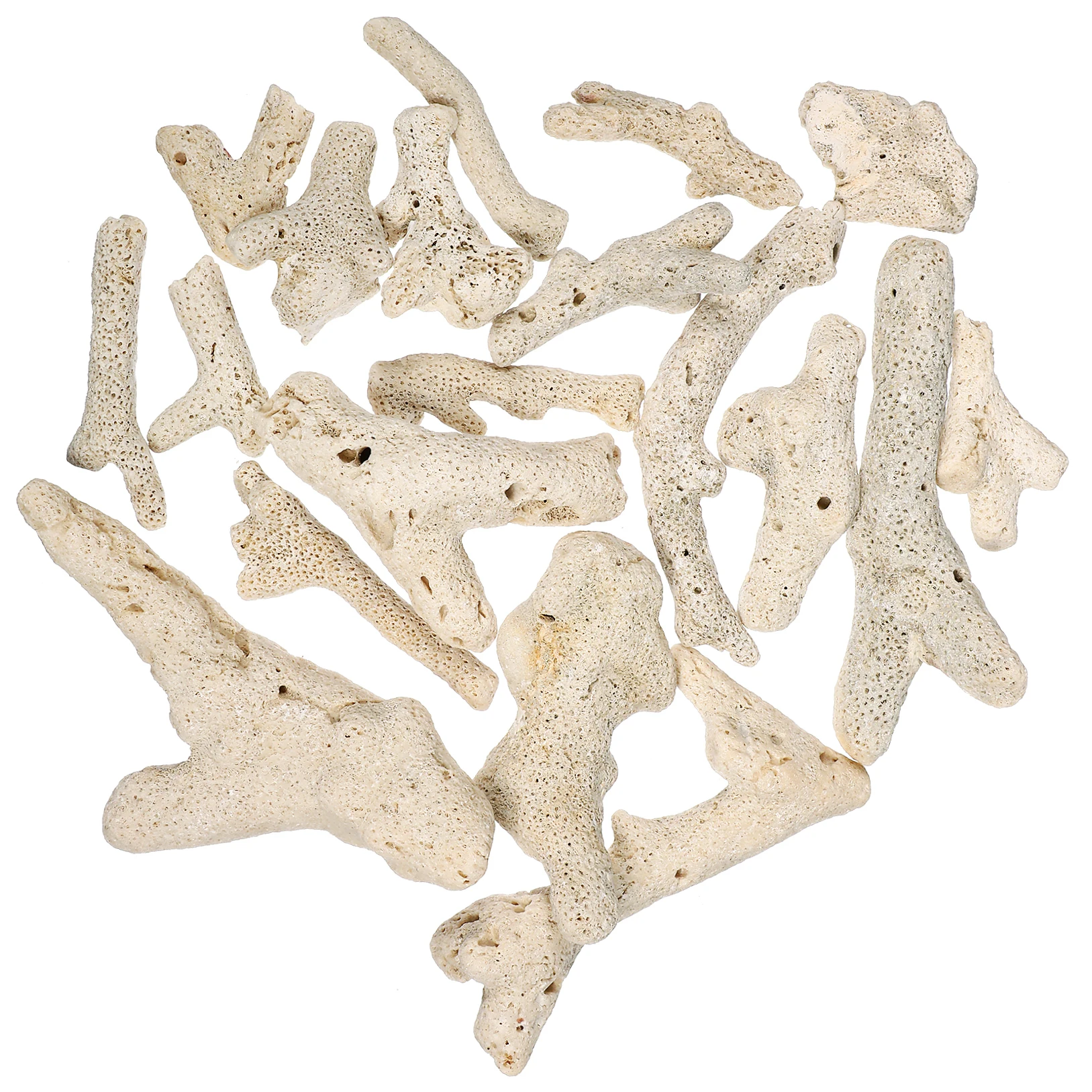 3 -10CM500g Bottom Sand Fish Tank Ornament Brine Decorations Bone Filter