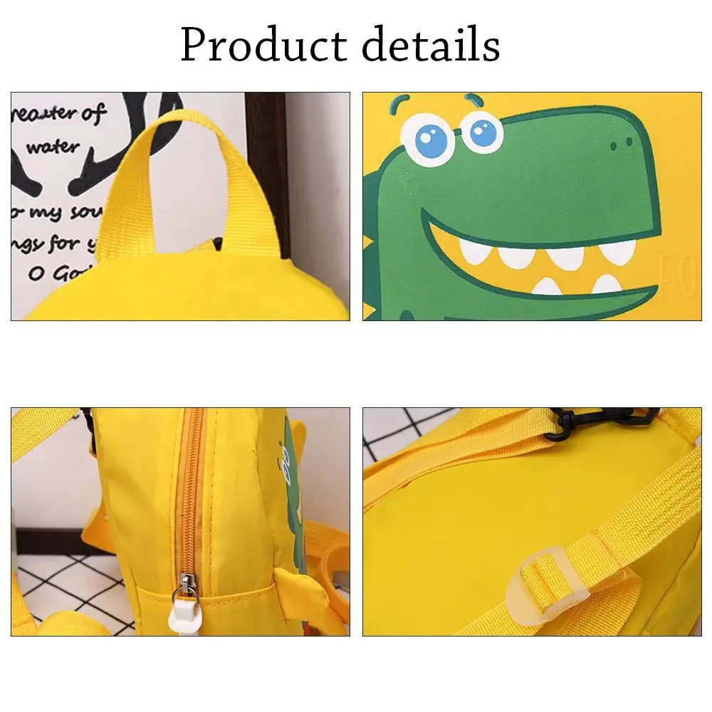 Boys Girls Cute Cartoon Dinosaur Toddler Rucksack Kindergarten Schoolbag Anti-lost Backpacks School Bags - 5