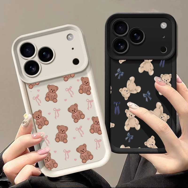 Adorable Bear Design Phone Case