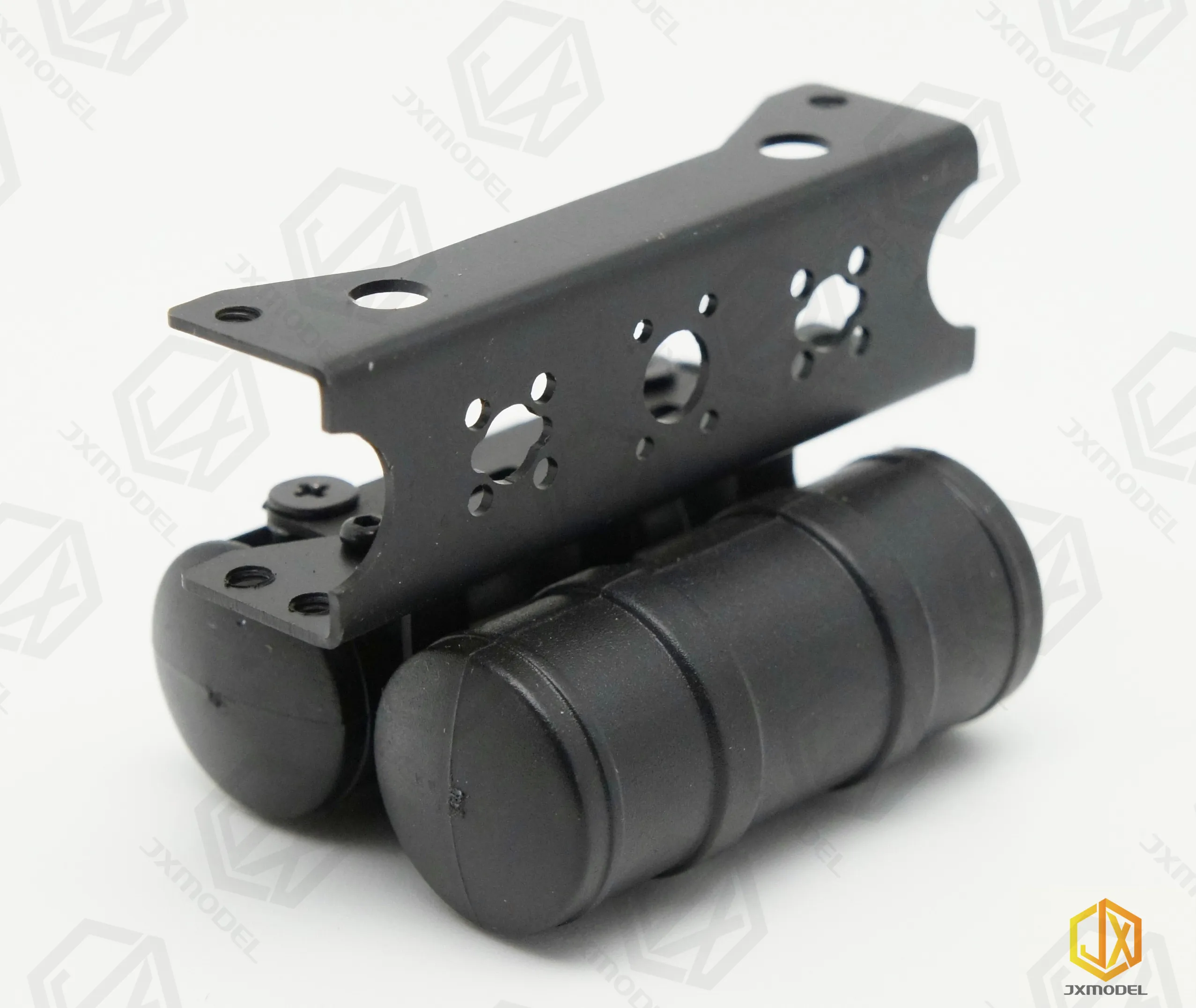 Zubehör für Gasflaschen – JXmodel Tamiya Automodell 1:14 MAN F2000 Anhängerkopf und Heck DIY Modellauto-Zubehör – Detail 2