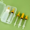Pet Newborn Feeding Bottle Nipple Syringes kitty Pussy Puppy Nursing Feeder Set Silicone Bionic Pacifier Dropship 1