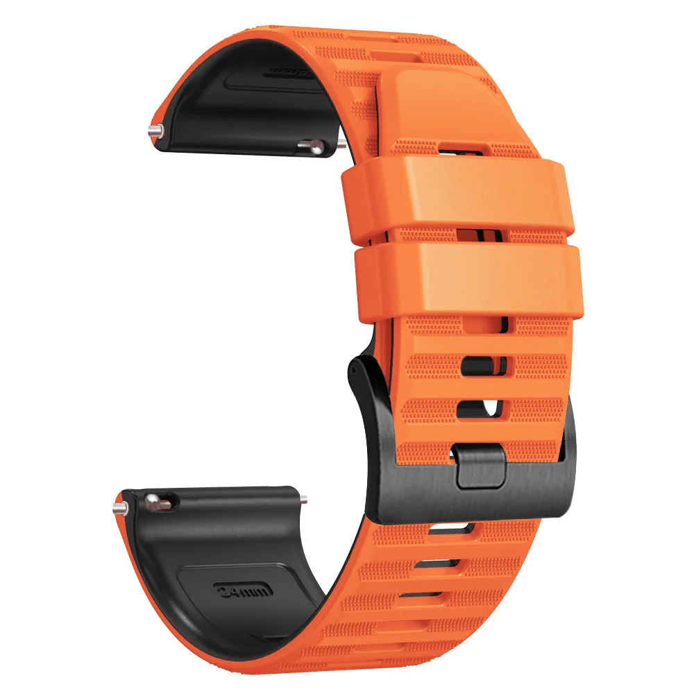 Premium Sports Silicone Watch Strap for Smartwatches - Enhanced Comfort and Style
