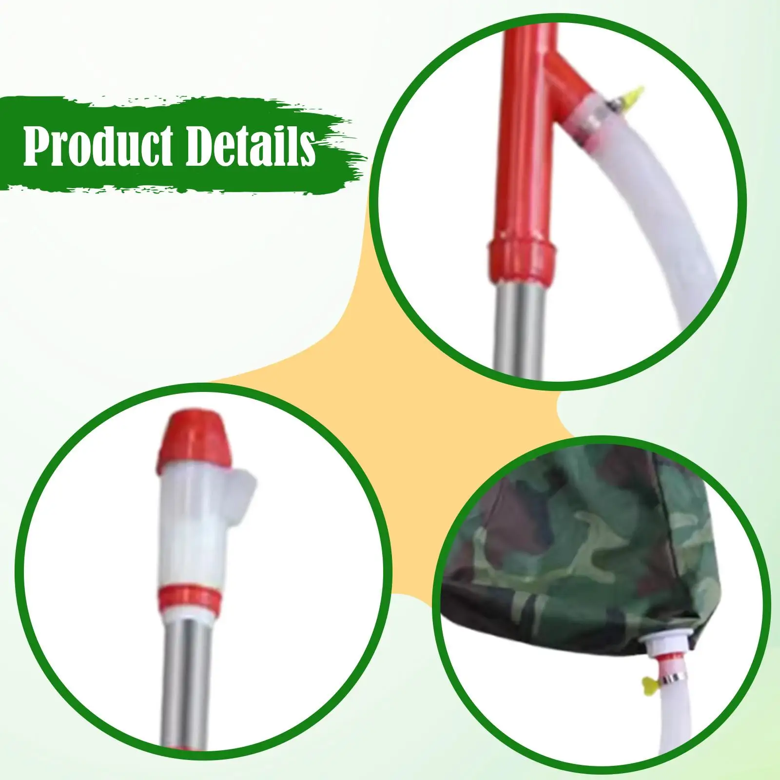 Fertilizer Spreader Large Capacity Multifunctional Labor Saving Fertilizer Dispenser for Turf Vegetables Lawn Gardening Corn
