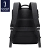 GOLF Business Men's Backpacks Slim Laptop Backpack 15 6 Inches Waterproof Elegant Fashion Man Back Pack For Office Black Oxford 4