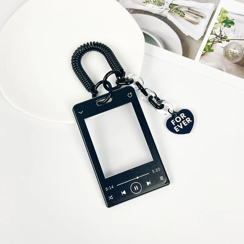 1 Piece Creative Kpop Card Holder Korean Fashion Display Student Card Protector for Kids Idol Photocard Holder Student Supplies card holder credit card holder photo card holder card protector idol card protector idol card book desk card holder card display stand photo card binder acrylic sign holder