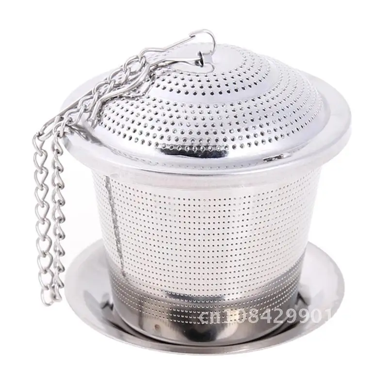 

Stainless Steel Tea Strainer Locking Tea Infuser Filter Mesh Tea Ball Seasoning Herb Spices Ball Strainer Infusor Mesh Tool