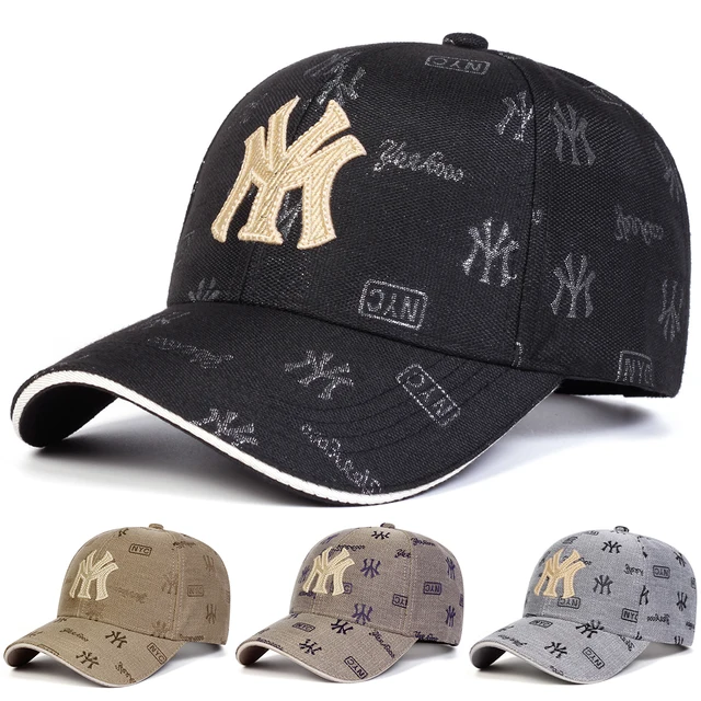 Casquette de Baseball unisexe avec lettres brodées, chapeaux décontractés réglables pour l'extérieur, protection solaire, casquette de sport, printemps et automne 1
