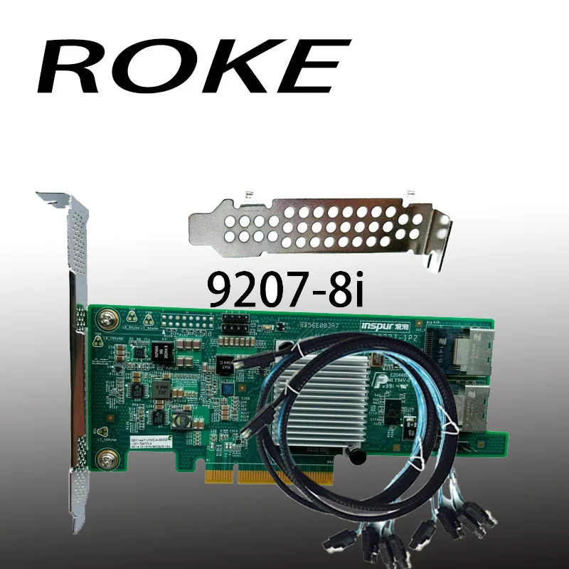 INSPUR 9207-8i 6Gbps HBA LSI FW:P20 IT Mode ZFS FreeNAS unRAID 2* SFF-8087 SATA sas hba sas hba card