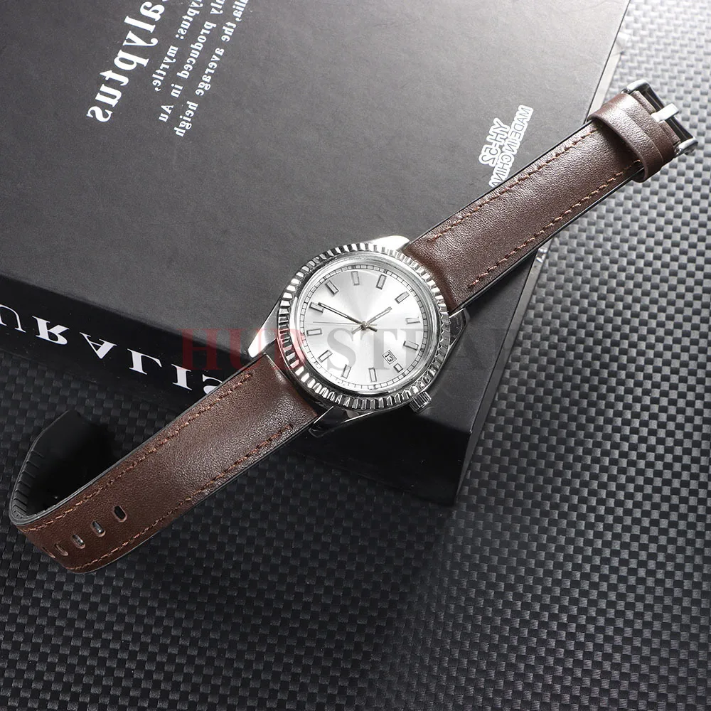 Universal Quick Release Leather Silicone Watch Strap - 20mm/22mm - Unisex Replacement Belt
