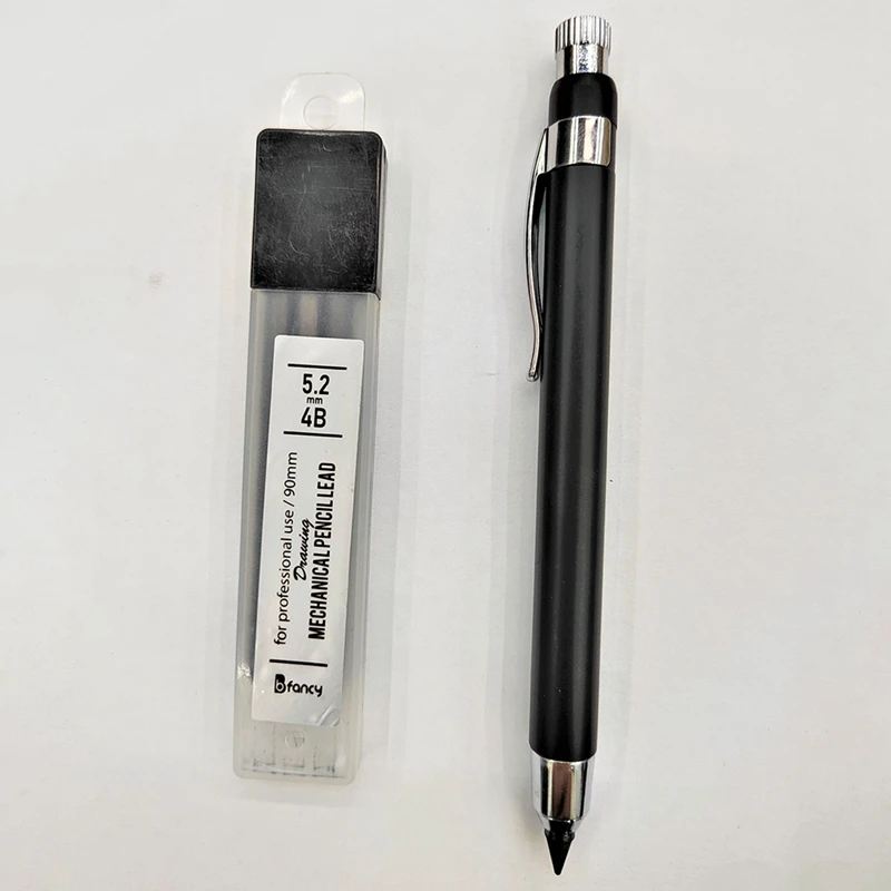 그래피티 드로잉 스캐닝 자동 연필, 전문 그림 쓰기 용품, 기계식 연필, 5.2mm, 4B