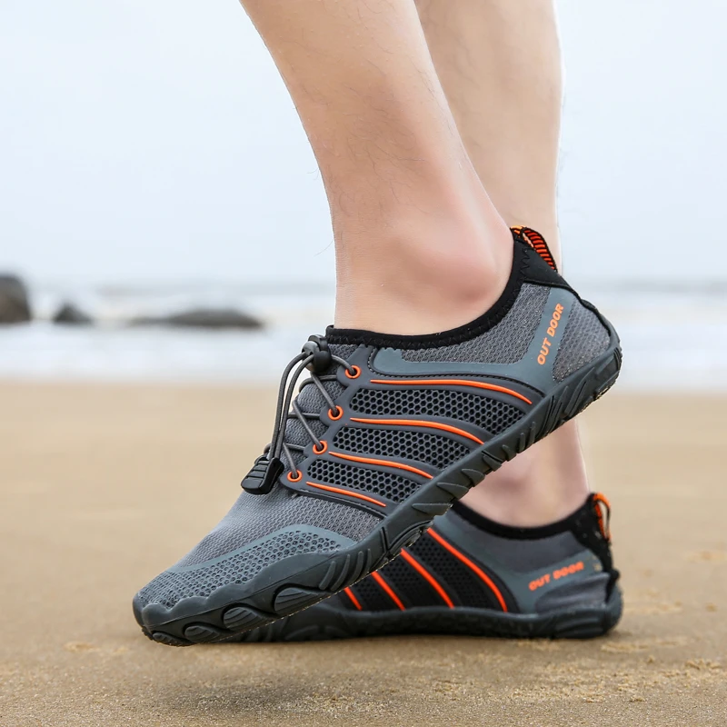 Unisex Quick Dry Aqua Shoes Non-slip Water Sports Sneakers Kayaking Wading Swimming Water Shoes Men Women Beach Fishing