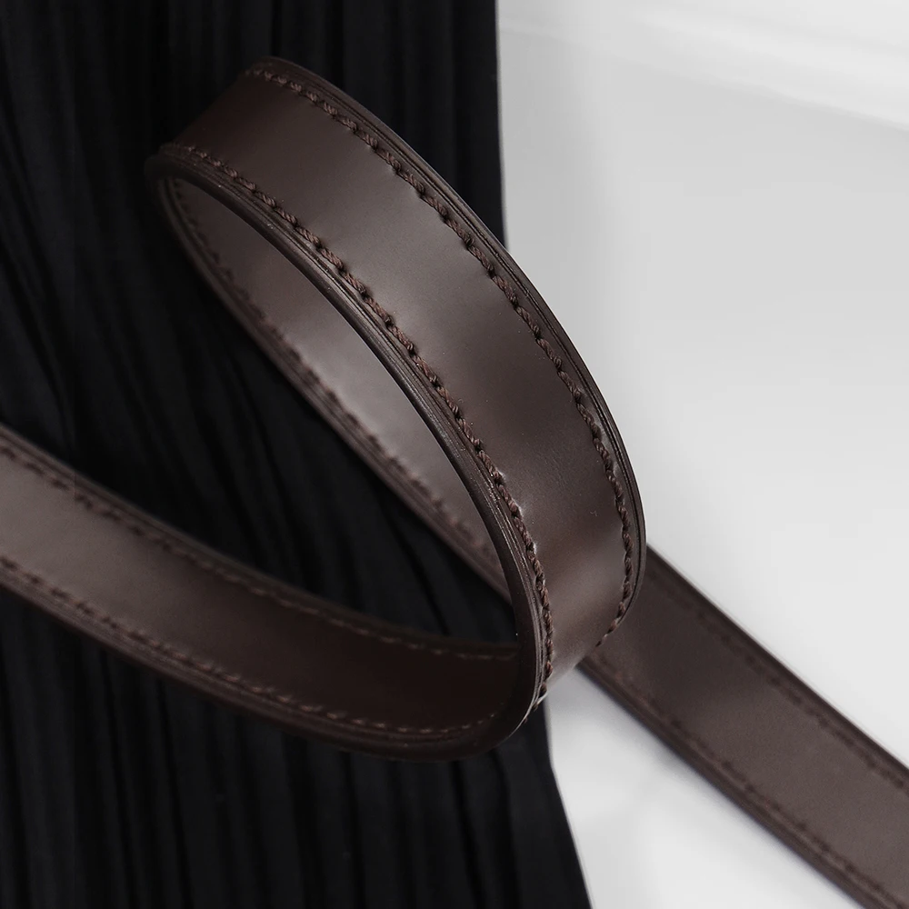 Dark Brown Replacement DIY Bag Straps For LV Speedy 60 90 100 Shoulder Straps Ajustable Crossbody Long Bags Belt Accessories
