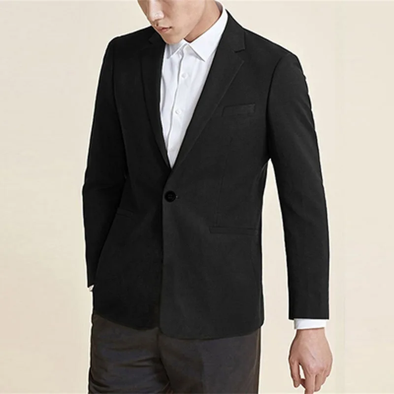 Jacket Blazers Blazer Men Suits For Man Pure Colour New Fashion Mens Suit Jacket Coat S30