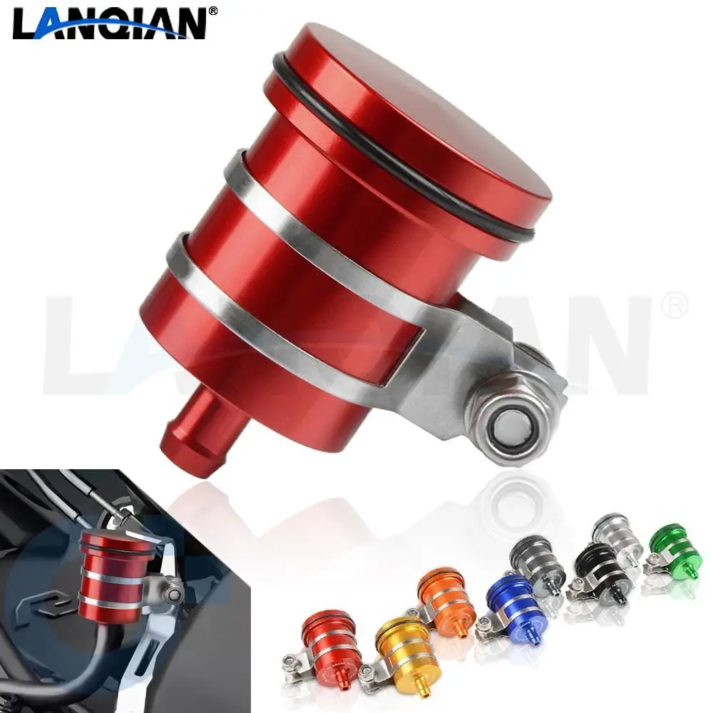 Motorcycle Rear Brake Fluid Reservoir Clutch Tank Oil Cup