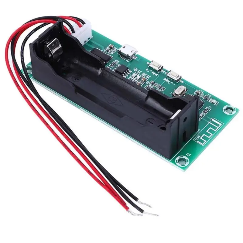 PAM8403 Audio Amplifier Board 2*3W 2.0 Channel Stereo Class D Bluetooth 5.0 18650 Battery Holder Speaker operational amplifier audio amplifier board audio speaker pre amplifier