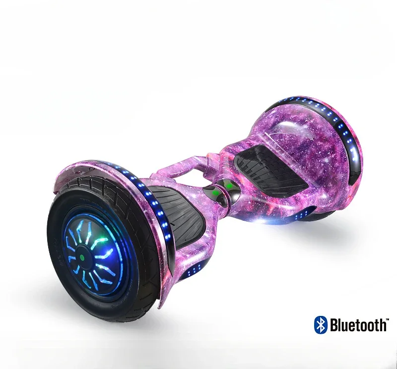 China two wheel smart balance electric scooter 10 Inch 36V hoverboard electrique for kids 6-12