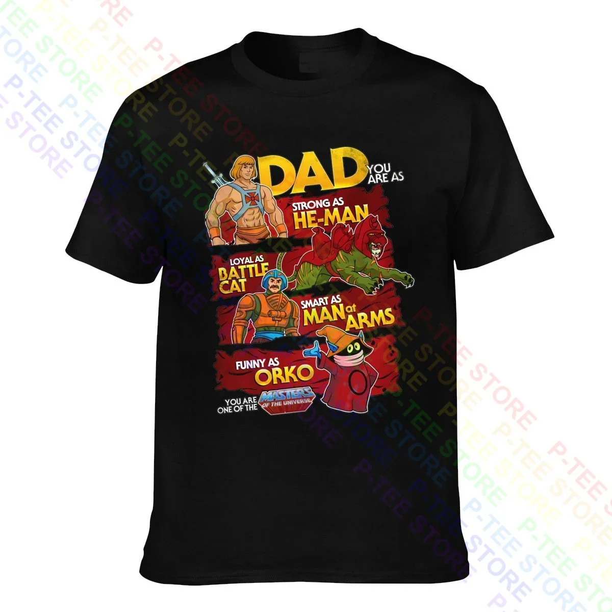 Masters Of The Universe Strong As He-Man T-Shirt Tee Shirt Best Style Vintage Migliore Qualità