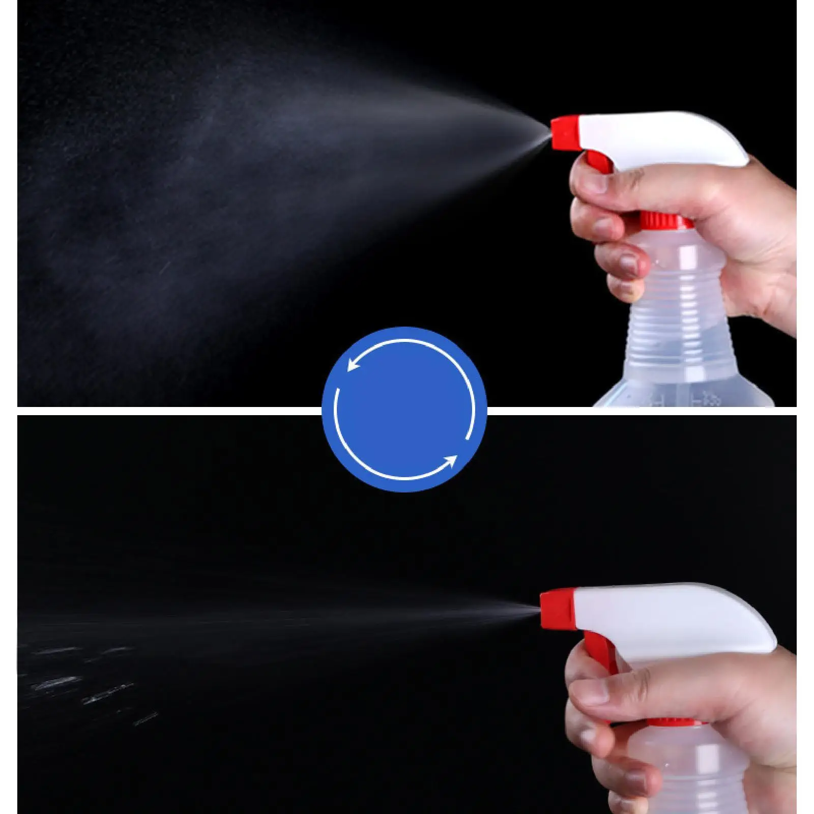 Empty Spray Bottle Water Spraying Bottle Commercial 1L Mist Stream Sprayer