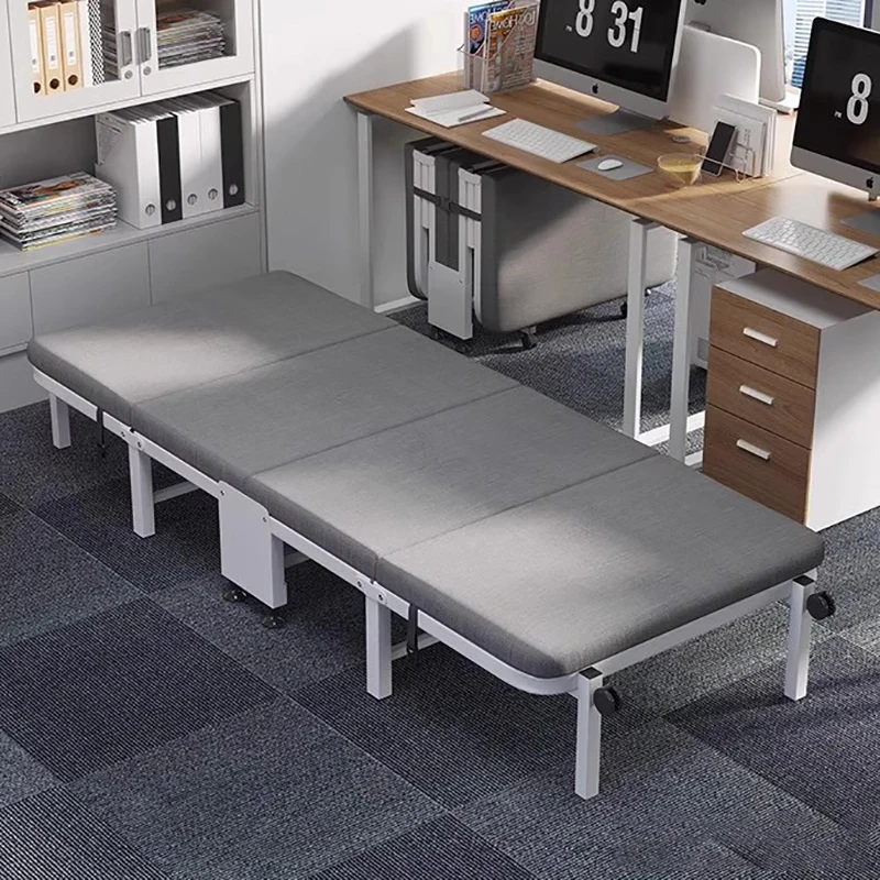 

Apartment Multifunctional Bed Folding Single High Quality Relax Simple Bed Organizer Classic Cama Plegable Living Room Furniture