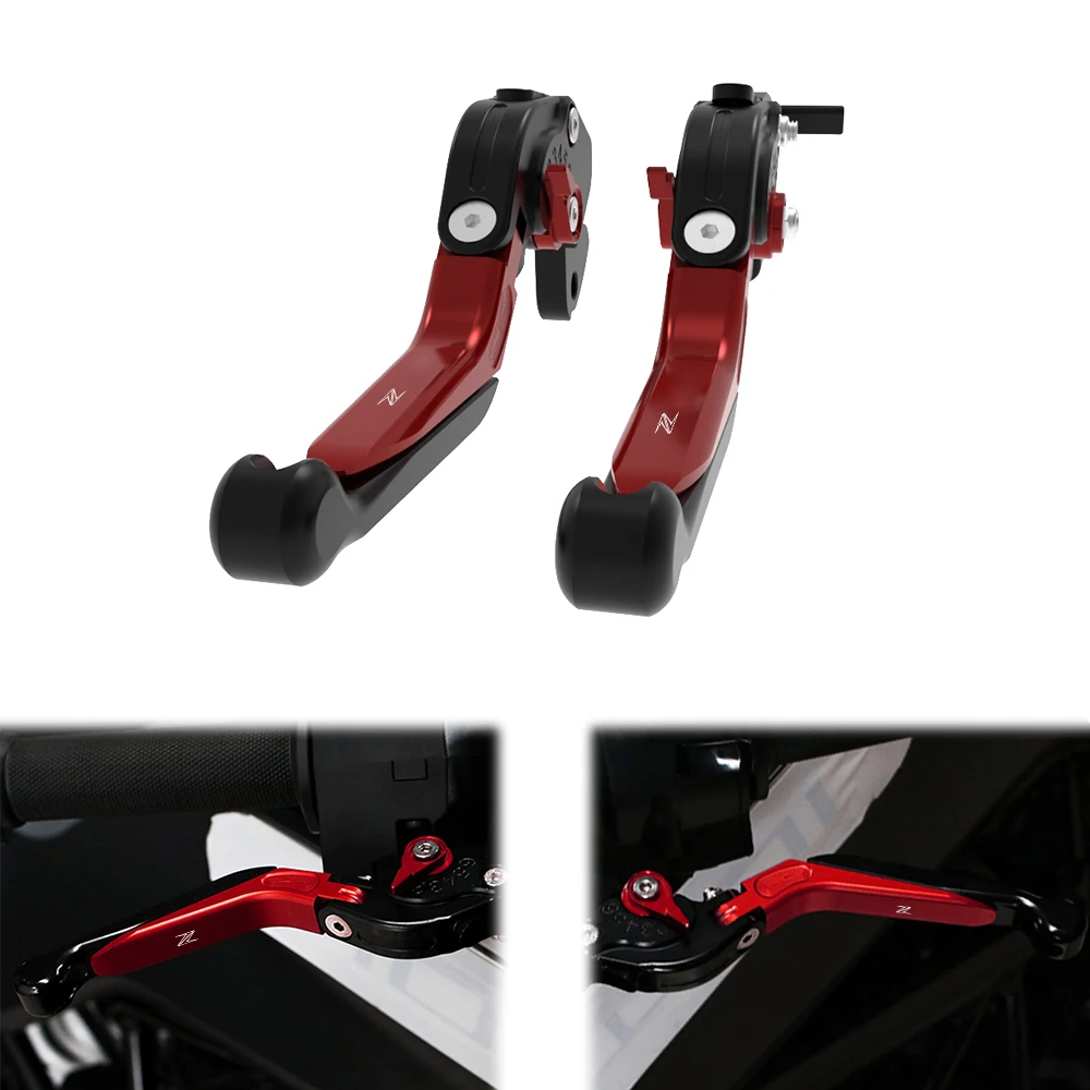 

Motorcycle Brake Clutch Levers Fit For Kawasaki Z750 2007 2008 2009 2010 2011 2012 Adjustable Foldable Extendable Handle Levers