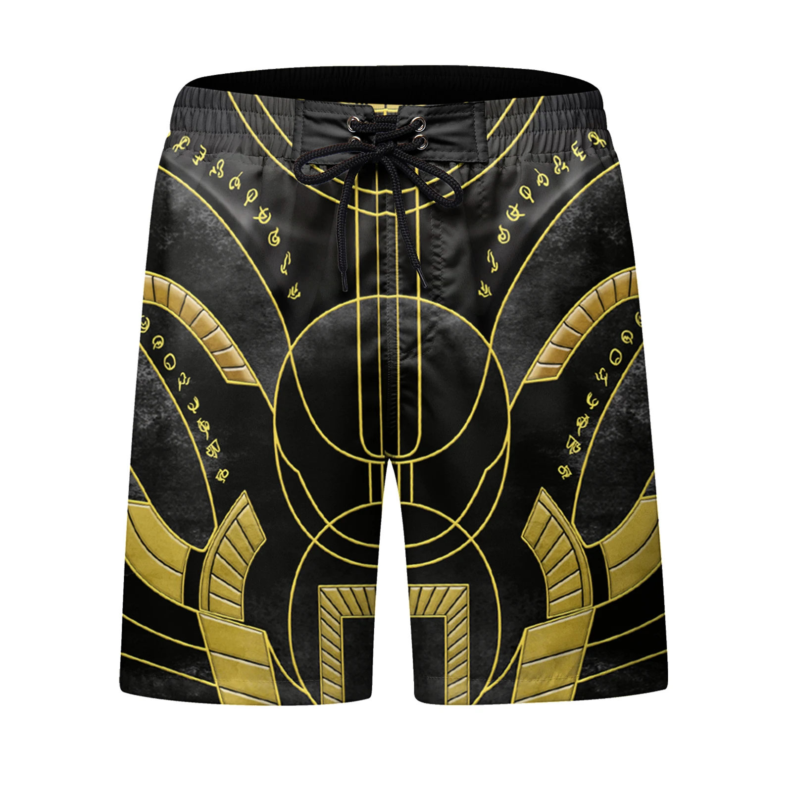 

Cody Lundin New Fashion Design Breathable Good Elastic Printed Custom Men Drawstring Shorts Mountaineering