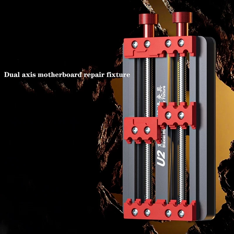 Xinzhizao U2 Dual Axis Pcb Repair Pcb Fixture Per Iphone Samsung Logic Board Ic Glue Removal Holder Morsetto Di Riparazione Del Chip Elettronico