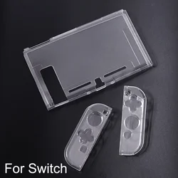 Crystal Clear TPU Soft Case Protective Shell Cover for Game Controller - Transparent Back Protector (Switch shell)