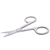 1 Pcs Professional Stainles Nails Eyebrow Nose Eyelash Cuticle Trimmer Epilator Scissor Manicure Tool Curved Pedicure Scissors 3