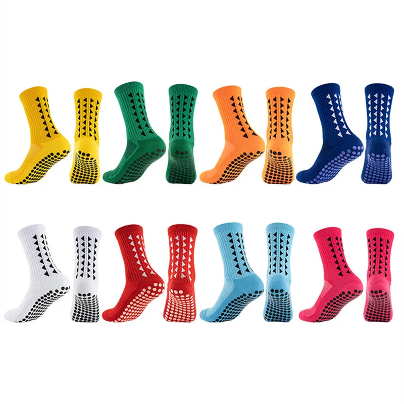 8ColorsNewAntislipFootballGripSocksMenWomenNonslipSoccer