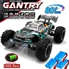 4 Wheel Drive 1:16 50/ 80KM/h Super Brushless RC Car LED 4x4 Off Road Remote Control High Speed Drift Monster Truck Toy Kids 1