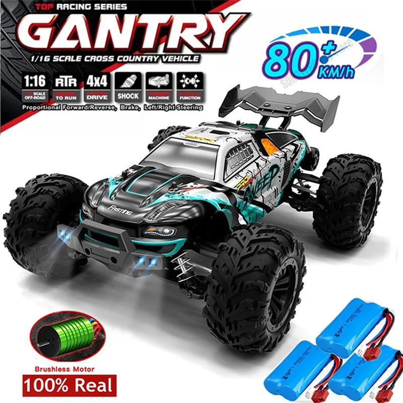 Coche Mando A Distancia Coche Teledirigido SCY16101 16102 Pro 4WD