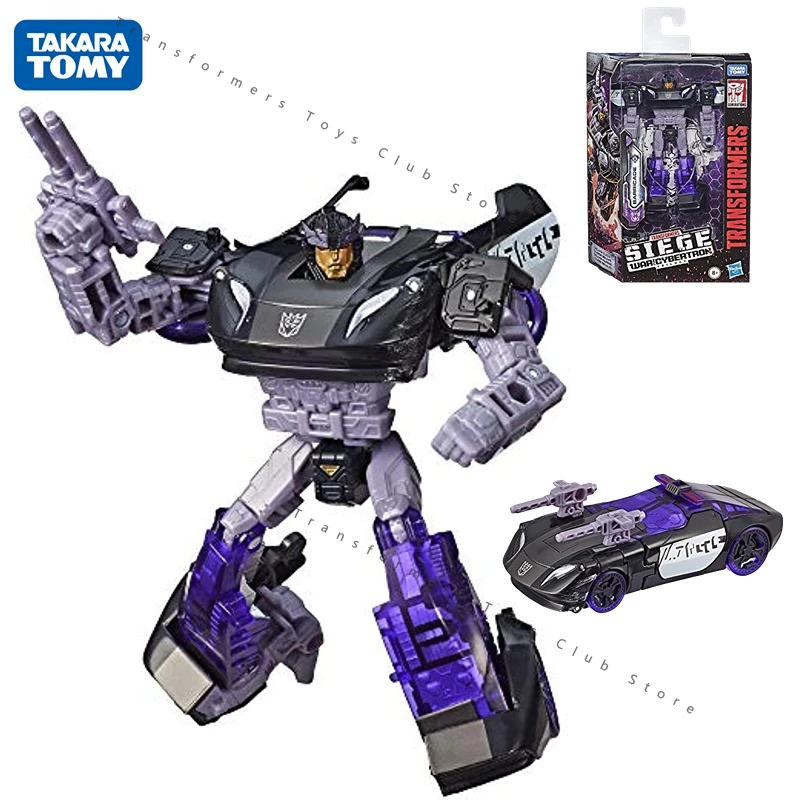 

In Stock Takara Tomy Transformers Toys Generations War for Cybertron Deluxe WFC-S41 Barricade Action Figures Collecting Hobbies