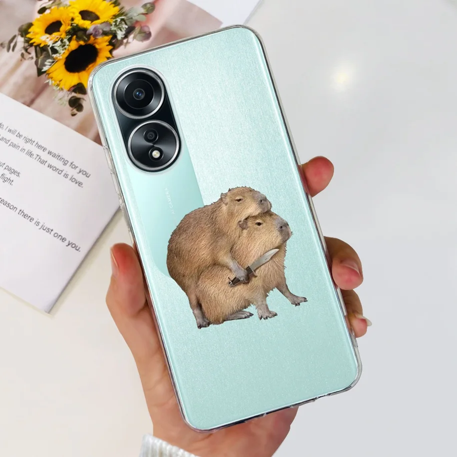 Luxury Marble Soft Silicone Shockproof Phone Case - 6.72 Back Cover