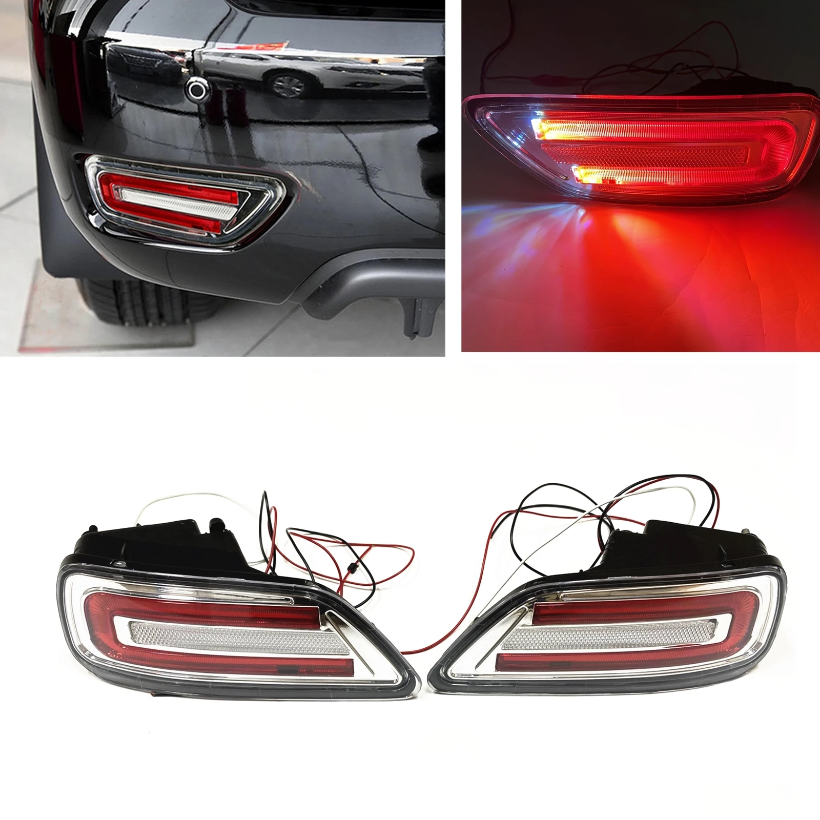 

Rear Bumper Fog Light For Nissan Patrol Y62 2010 2011 2012 2013 2014 2015 2016 2017 Tail Brake Indicator Taillight Foglamp Lamp