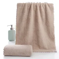 35x75cm Microfiber Coral Velvet Face Towel Absorbent Cleaning Towel Soft Comfortable Breathable Shower Hair Drying Towel 5