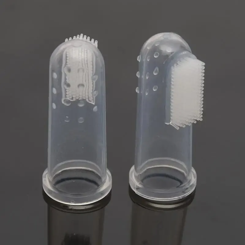 Pet Finger Toothbrush 5PCS Easy Effective Dental Care for Dogs and Cats