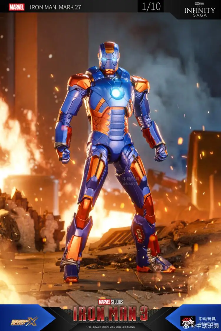 Original ZDDTS 1/10 Ratio The Avengers Iron Man Mrak 27(Disco‌