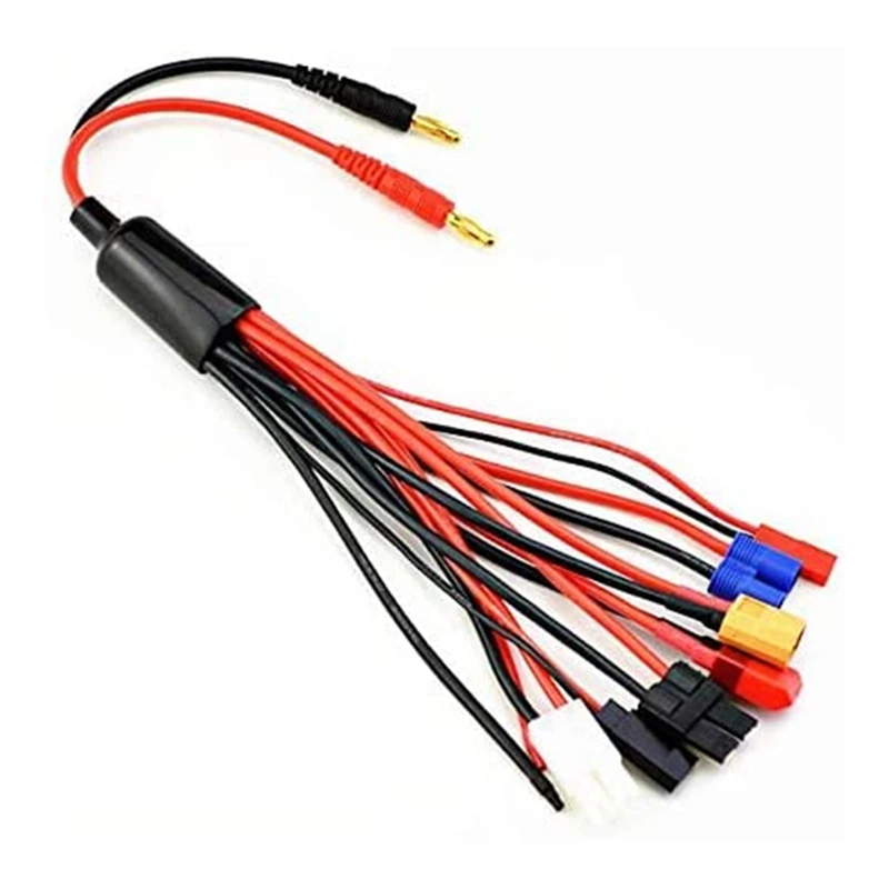 Botique-RC Lipo ͸  Ŀ  9 In 1 й ̺ 4.0Mm ٳ ÷ JST T ÷ XT60 EC3