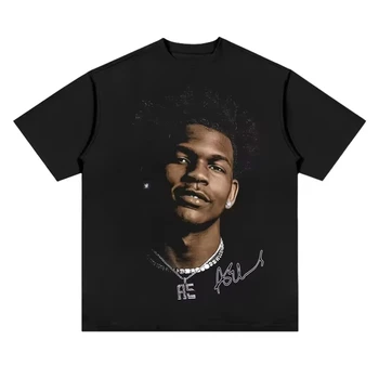 American Professional Basketball Star Sports Tee Shirt Homm Men Women Clothing Short Sleeve Round Neck Printing Pullover T-shirt 1