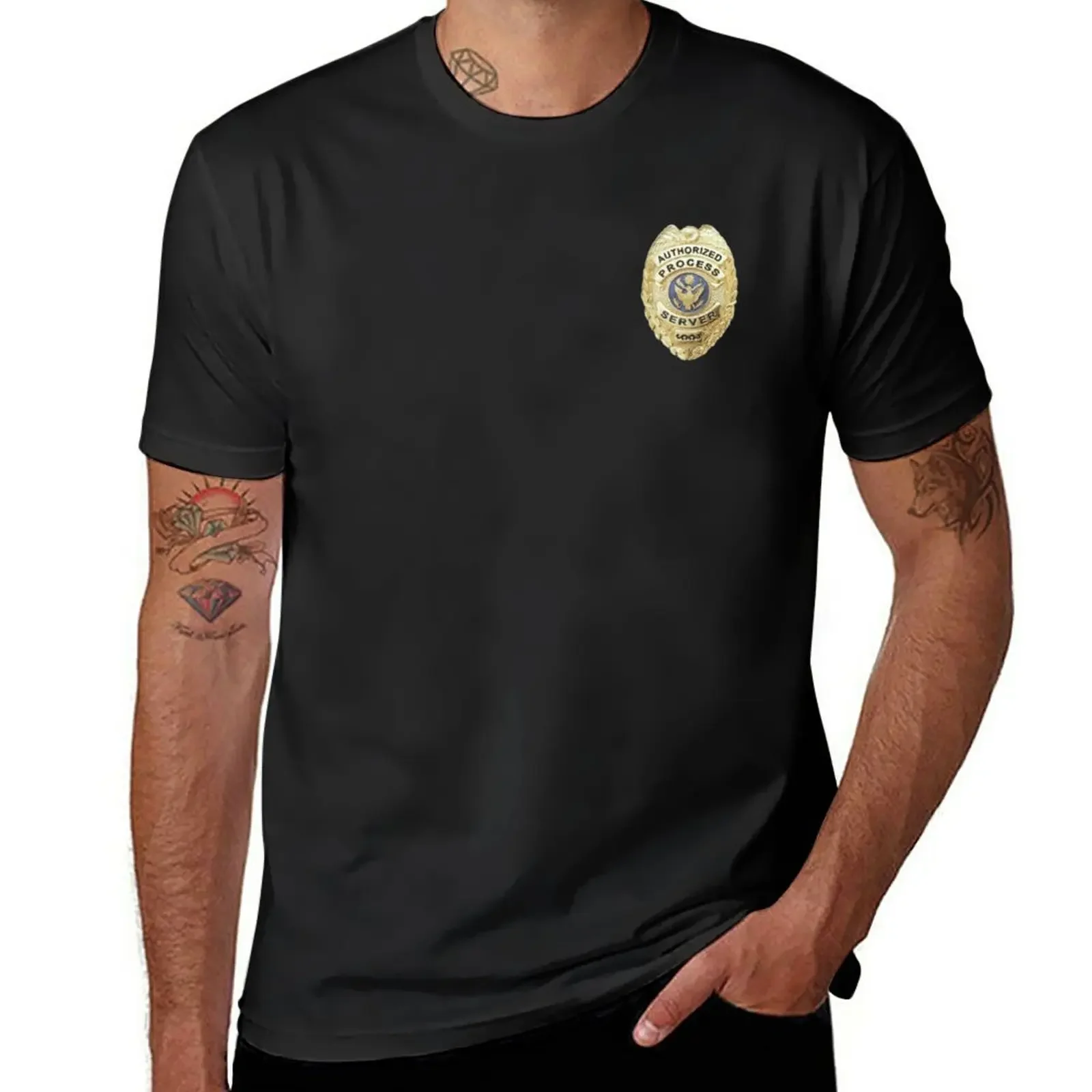 Process Server T-Shirt Ragazzi Animal Print Ragazzi Bianchi T-Shirt Uomo